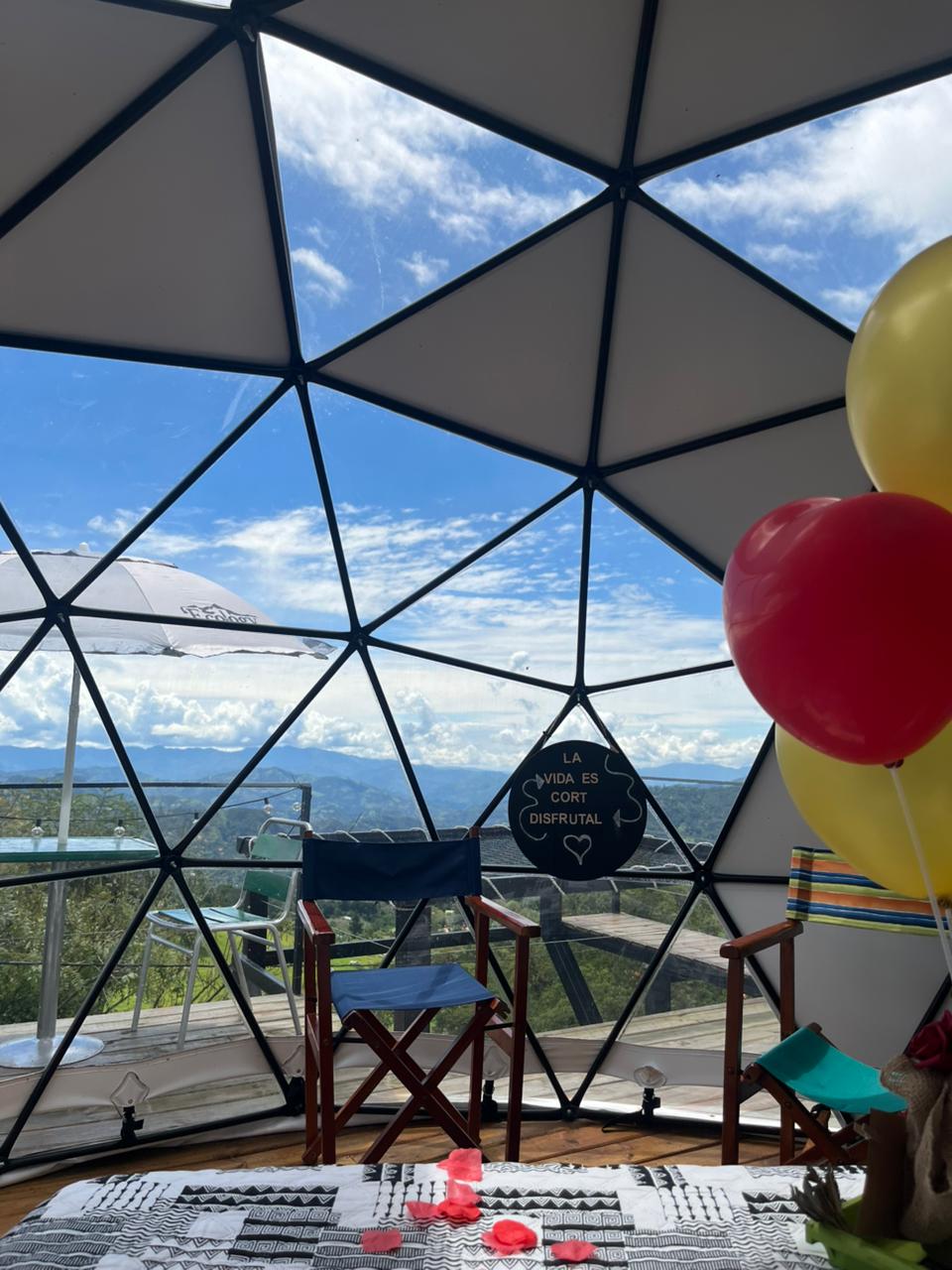 Vista desde alojamiento Bello Horizonte